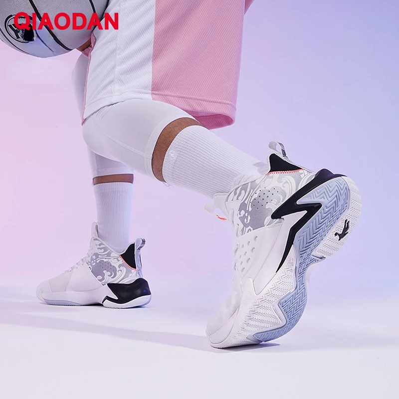 ANKUNFTS-QIAODAN Basketball Schuhe für Männer 2023 Neue Mode Anti-Rutschig Hard-Tragen Hohe Qualität Atmungs Athletisch Sneaker XM25200107