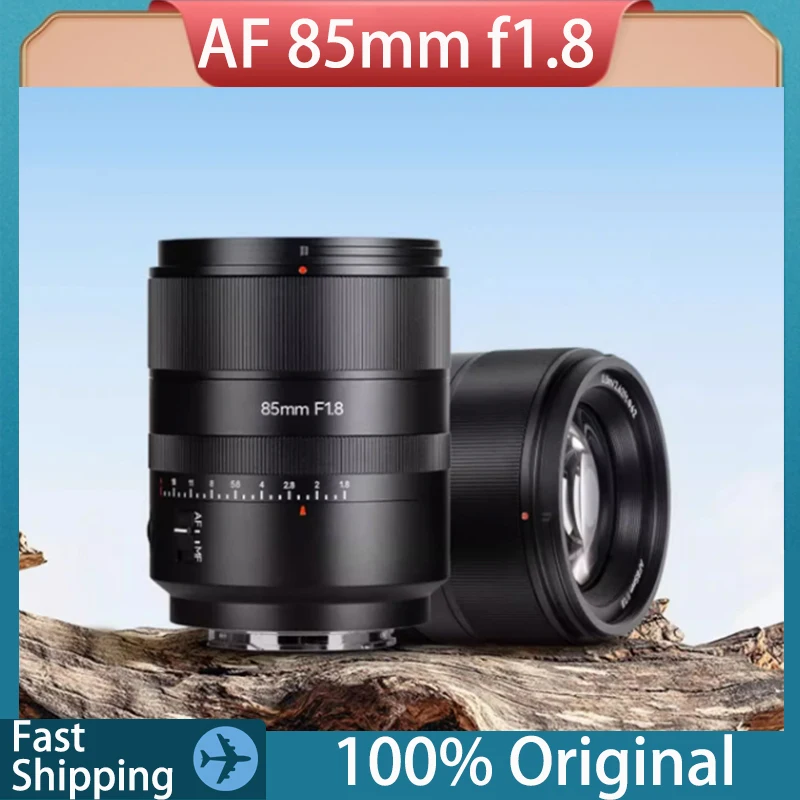 Original 7artisans 85mm F1.8 Camera Lens Full Frame Large Aperture Prime Autofocus Custom Photography STM Lens For Sony Nikon