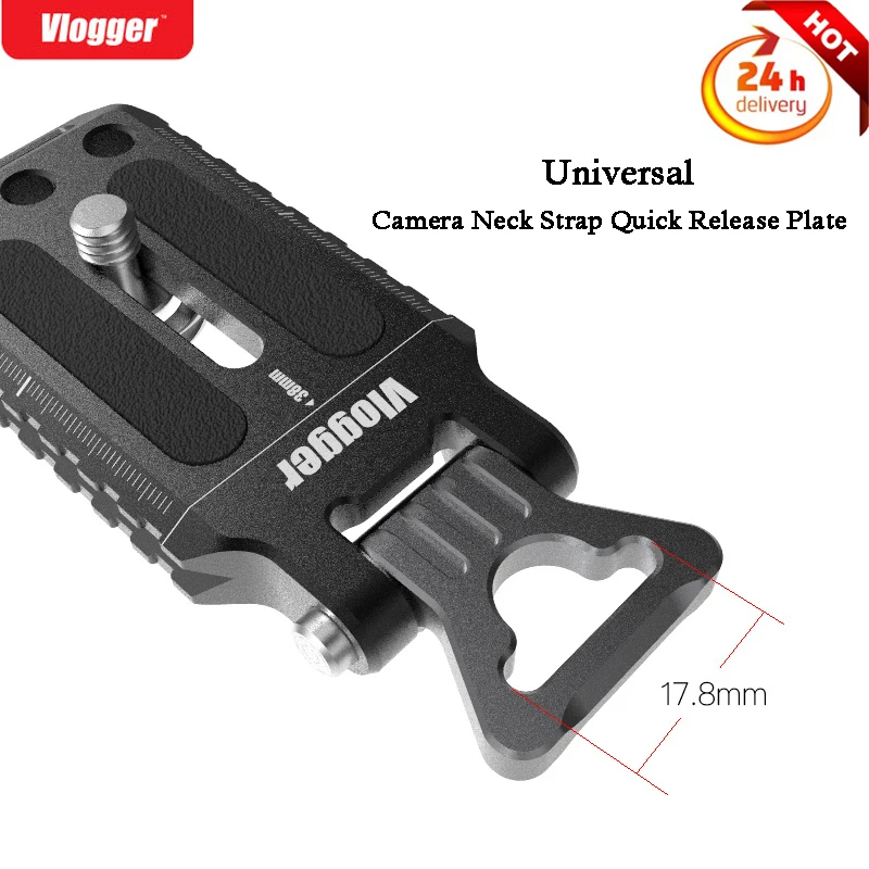 

Регулируемый шейный ремешок vloger для камеры быстросъемная пластина 1/4 "винт Arca RRS Akai быстросъемный зажим Универсальная головка для штатива