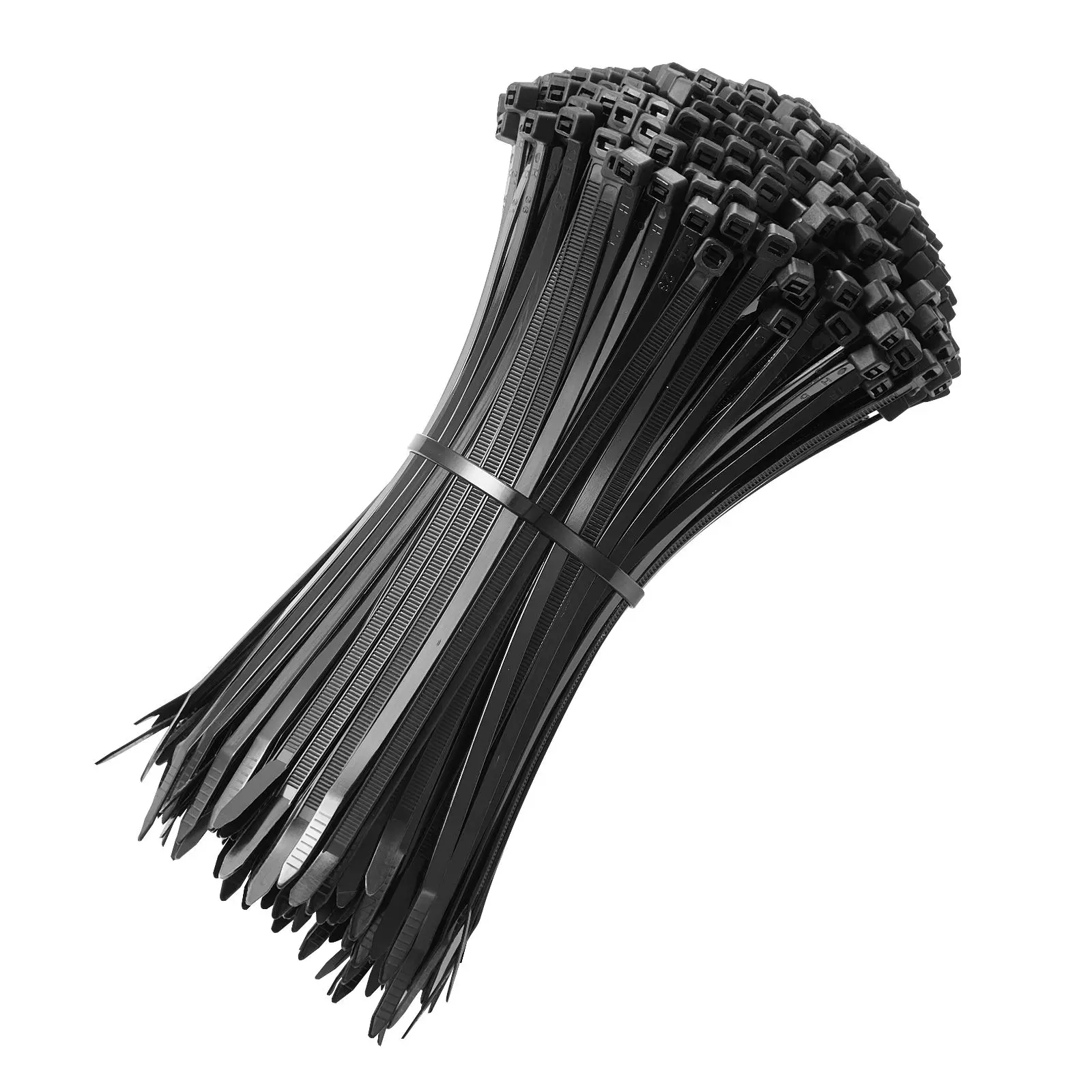 1000 Pack Cable Zip Ties, 8-inch Heavy Duty Cable Wire Ties with 45LBS High Tensile Strength, Multi-Purpose Self-Locking Nylon