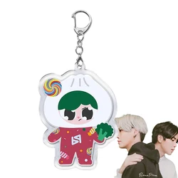 TV Serise Until We Meet Again BounPrem Cosplay Key Chain Acrylic Keychains Backpack Pendant Kawaii Key Ring Accessories