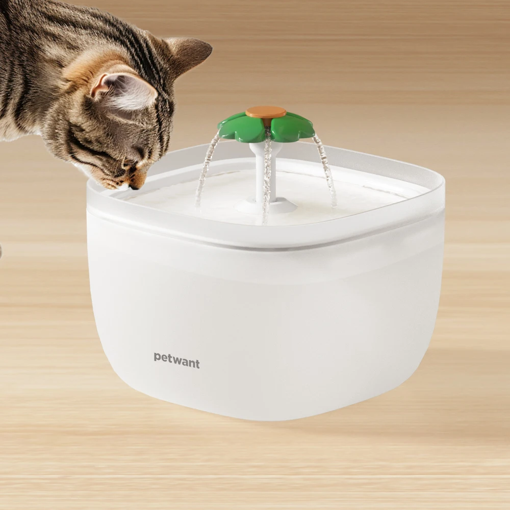 

2L automatic cat drinking fountain quadruple filtration ultra-quiet water pump pet water feeder pet fountain filtration