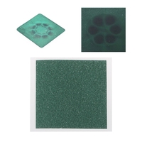 Magnetic Field Viewer Viewing Film 50x50mm Card Magnet Detector Pattern Display R9UF