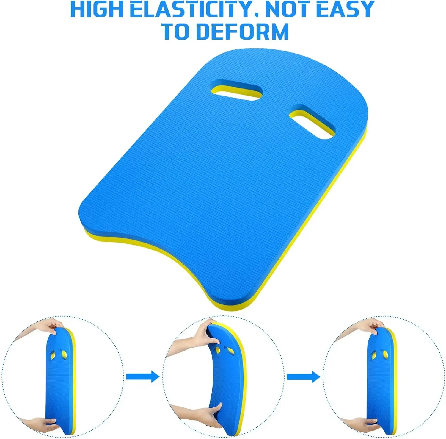 Kickboard Schwimmtraining Kick Board EVA Foam Floating Board U-förmiges Kickboard für Kinder Erwachsene Wasserbecken Zubehör – Detail 3