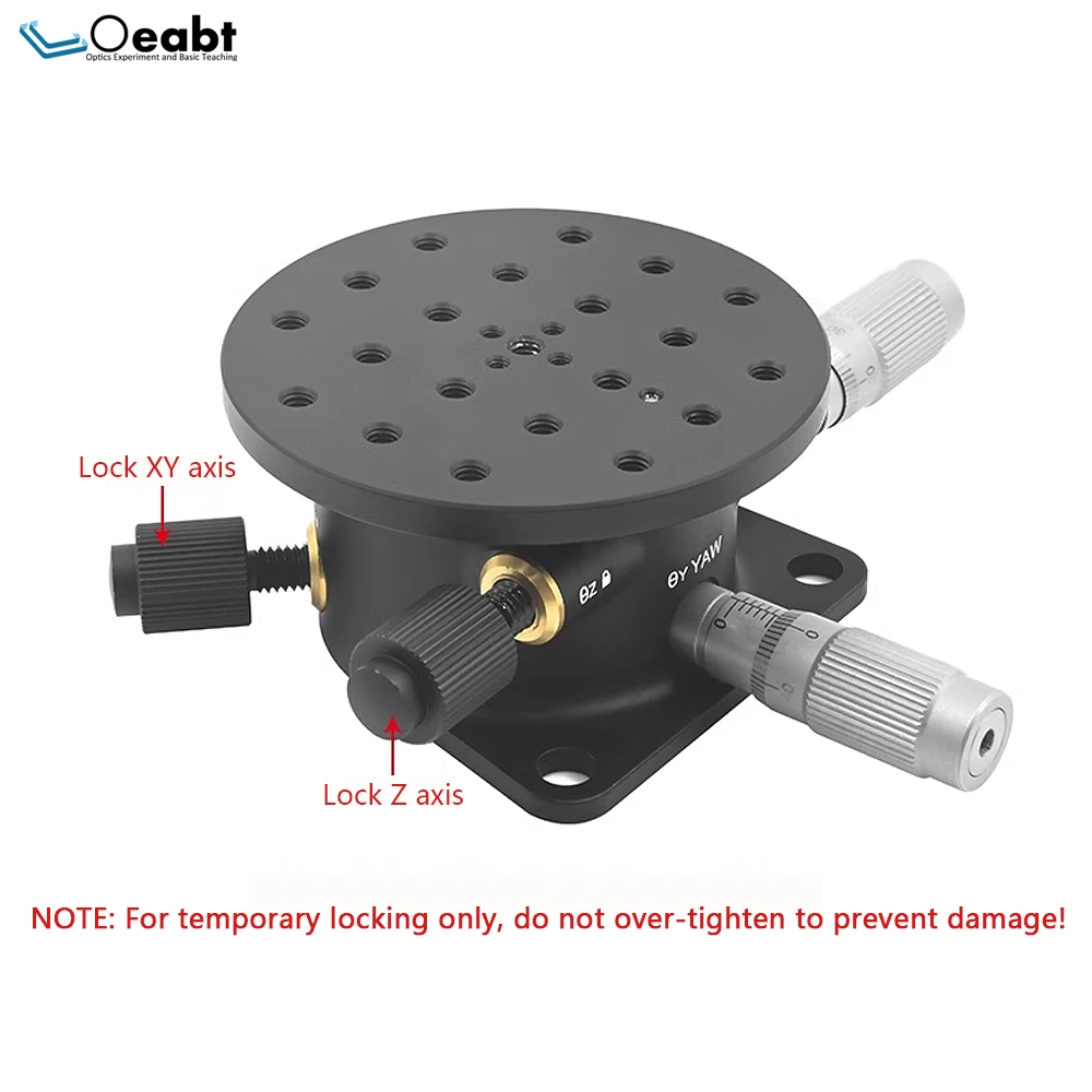 Tip Tilt Rotation Stage TAP-TR Optical Precision Platform