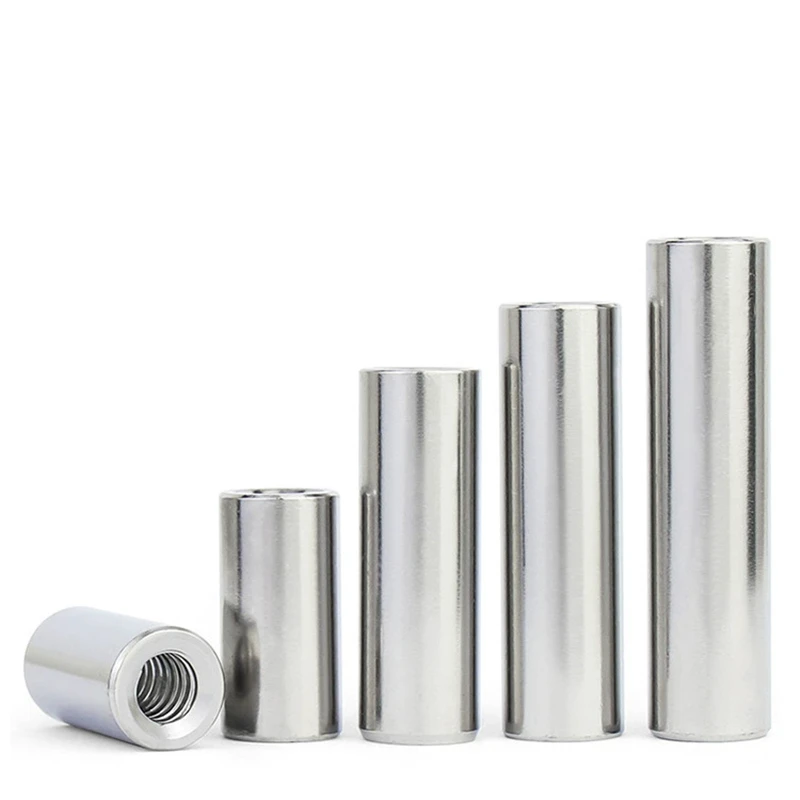 Weiyi M3-M6 GB120 SUS304 rodamiento de rosca interna de acero inoxidable posición cilíndrica rollo pasador moldeado tuerca de inserción integrada