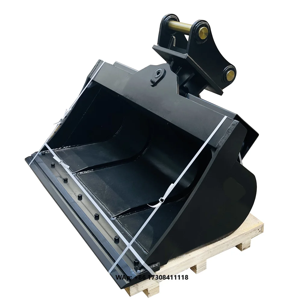 Multi-purpose Excavator Attachment Tilting Bucket for Mud Grading Ditching Hydraulic Tilt Bucket with 1 Year Warranty
