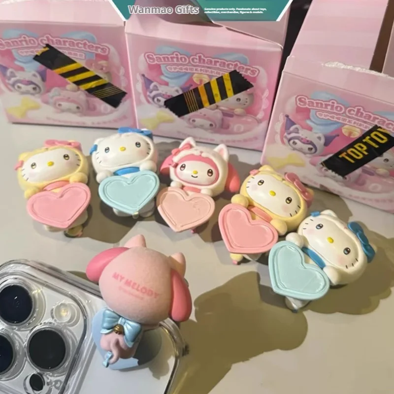 

Милые Sanrio Guardians Cat Gang Party слепая коробка чехол для телефона украшение аутентичная модная игрушка Коллекционный предмет слепая коробка