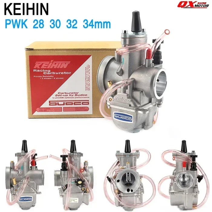 Modification of 250cc off-road motorcycle PWK28 30 32 34mm Keihincarb carburettor