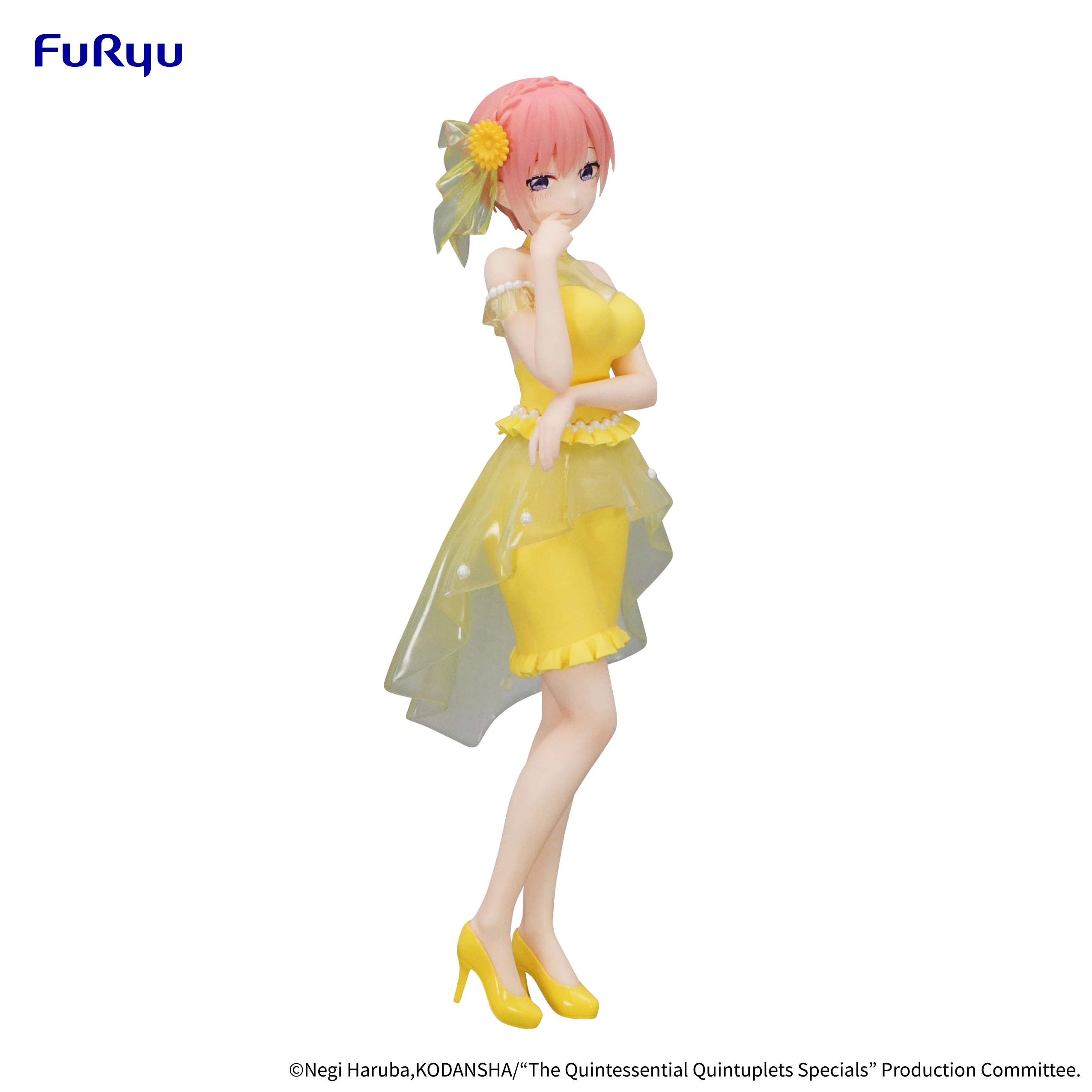 In Stock FuRyu Trio-Try-iT Nakano Ichika Dress Desktop Cute Doll Ornaments Anime Action Figure Toy Gift Model Collection