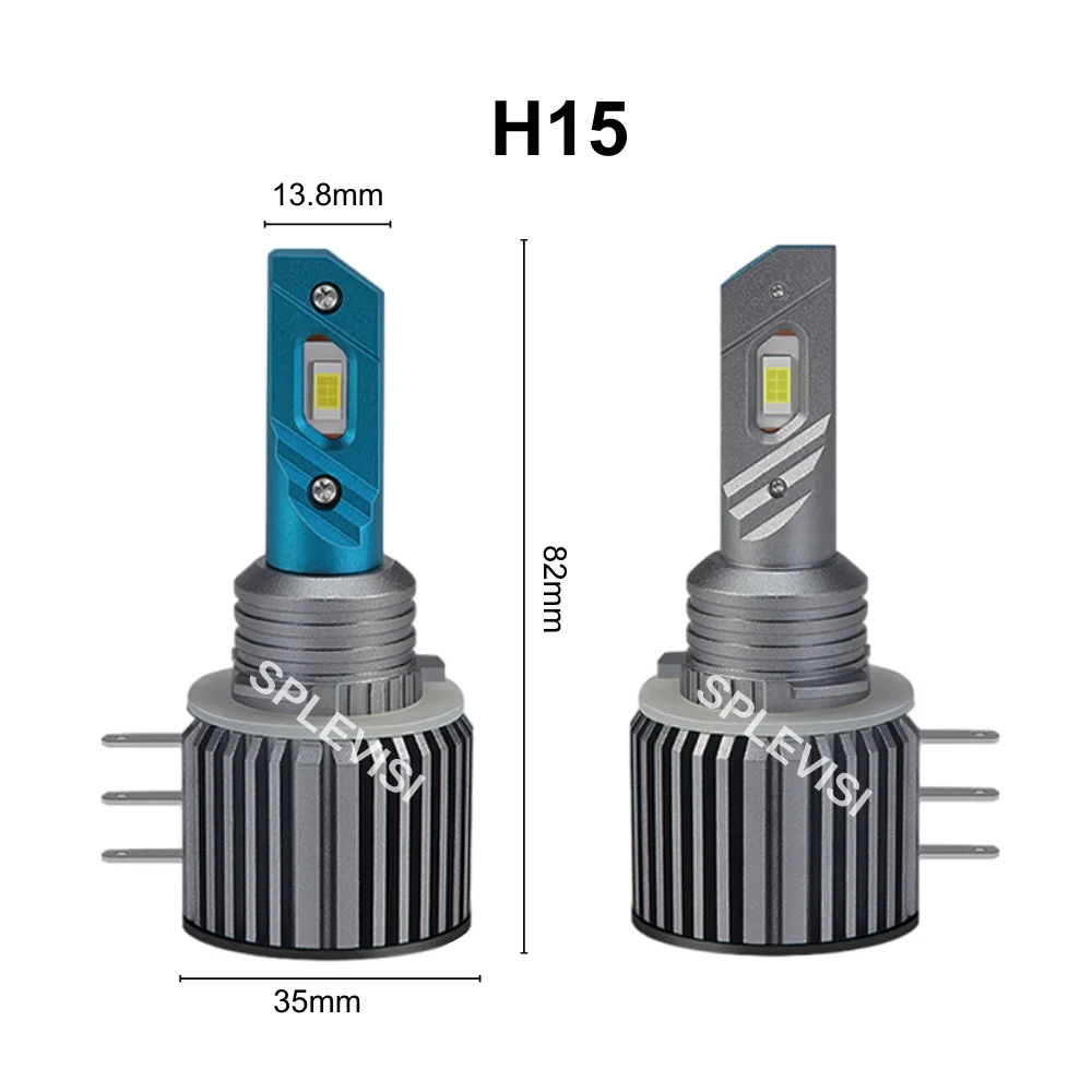 Replace Auto H15 LED High Beam/DRL Bulbs For Seat Alhambra 2010 2011 2012 2013 2014 2015 2016 2017 2018 2019 2020 2021 2022 2023