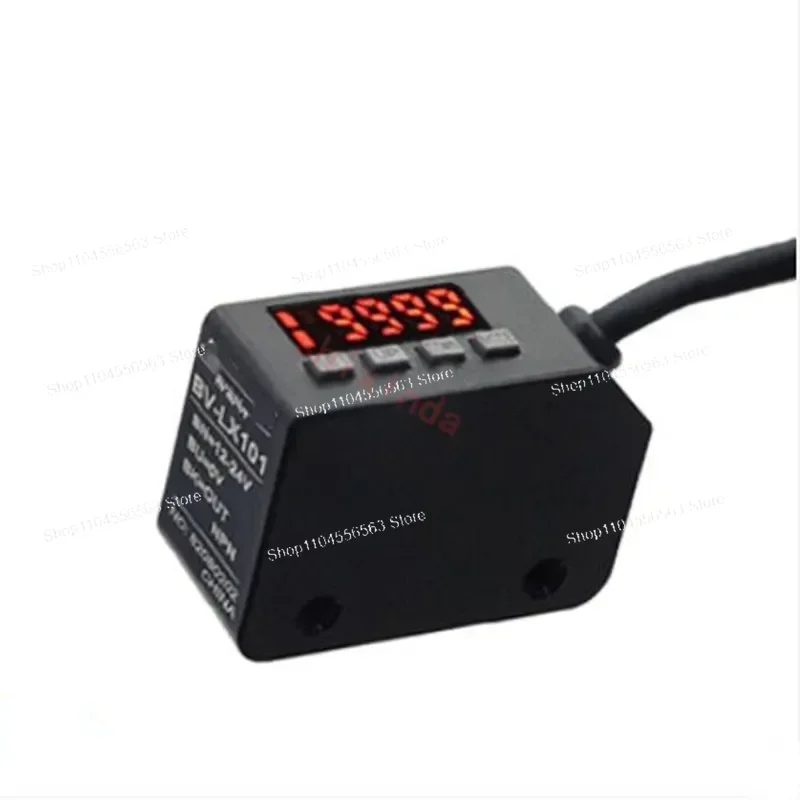 LX-101 Color Mark Photoelectric Sensor with Intelligent Label Deviation Correction for Color Sorting & Positioning in Automation