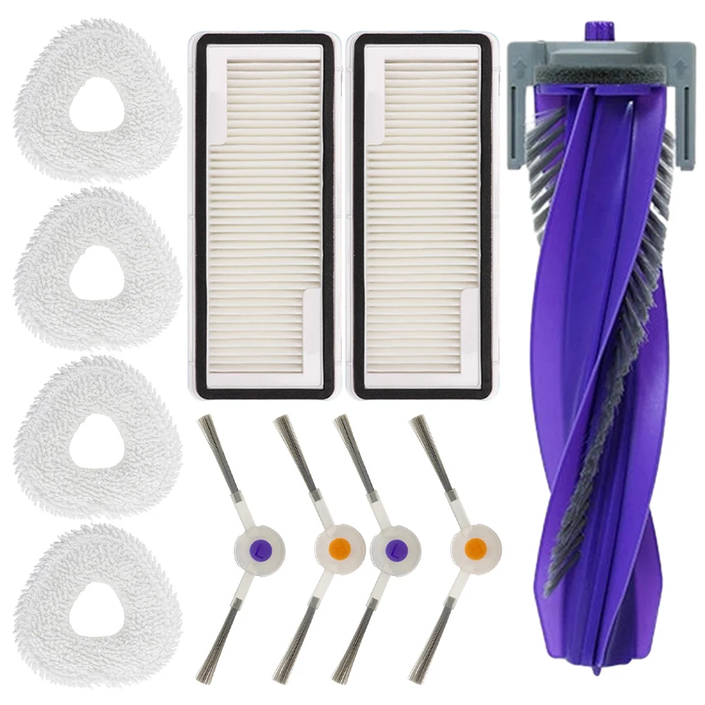 

For Narwal For Freo X Ultra/Narwal J4/J4 Lite Vacuum Cleaner Accessories: Side Brush, Filter, Mop Parts Set