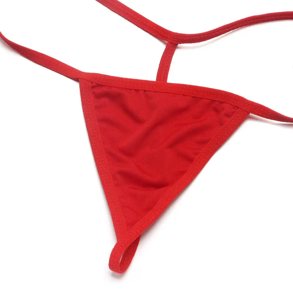 Solid Color Backless Adjustable Sexy Bra Set Underwear Panties Bralette