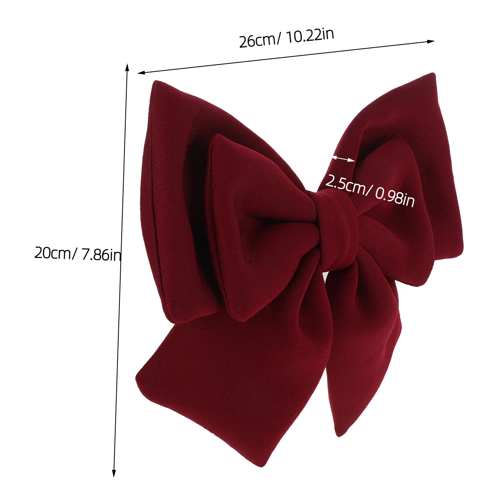 Large Removable Bow Decorative Motorcycle Accessories Fabric Bowknot for Women Motorcycle Bike Car Tail Bow