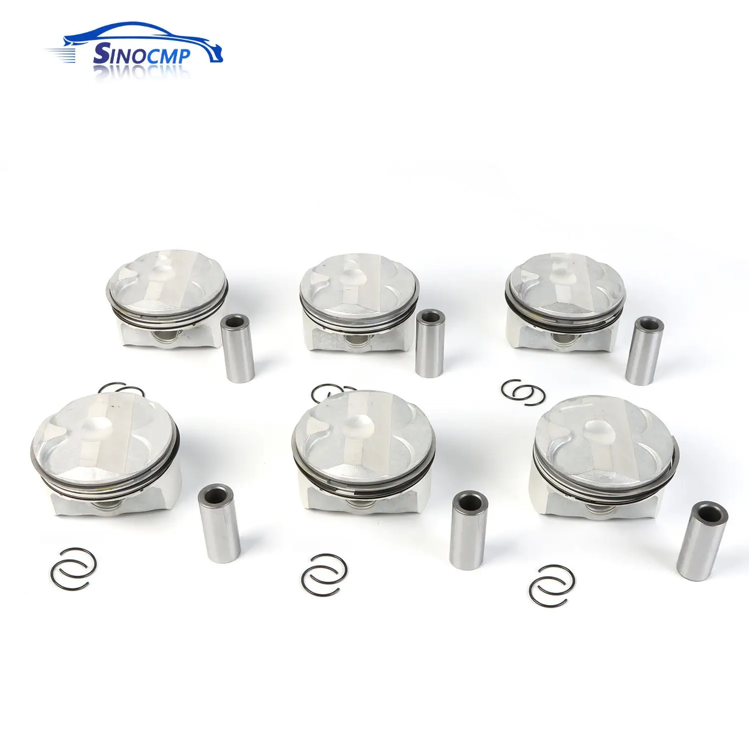 

6 комплектов поршневых колец сΦ82 мм CR 11:1 11257612982 11257561848 для BMW 323i 325i E60 E90 E92 323i 525i N52B25 2.5 2005-2011 гг.