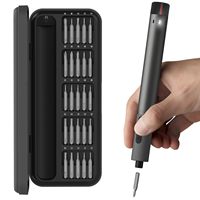ATuMan Electric Screwdriver Set 25 in 1 Magnetic Storage Precision Repair Tool Set for Phone Camera Laptop Watch