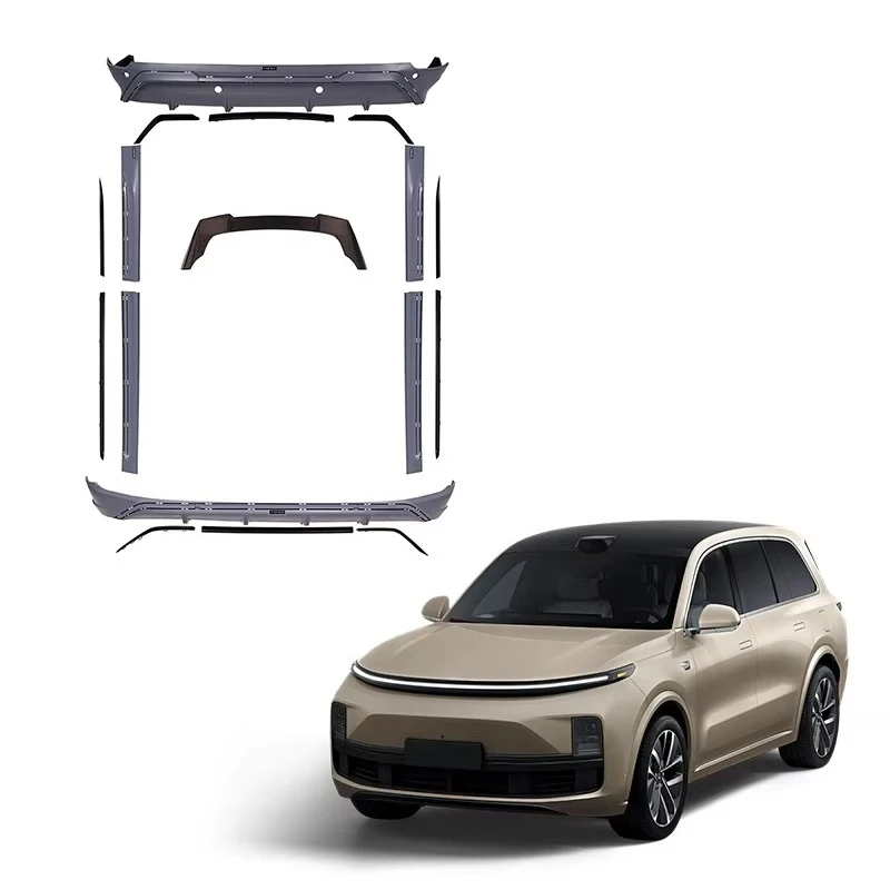 

Wholesale for Lixiang L9 Car Sports Spoiler Unpainted Front Shovel and Side Skirt Exterior Accessories for Cars