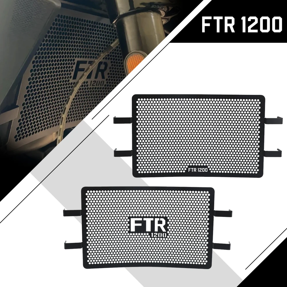 

For INDIAN FTR1200S FTR1200R FTR 1200 S R FTR1200 RALLY SPORT CARBON 2019-2025 Motorcycle Radiator Grille Guard Cover Protector