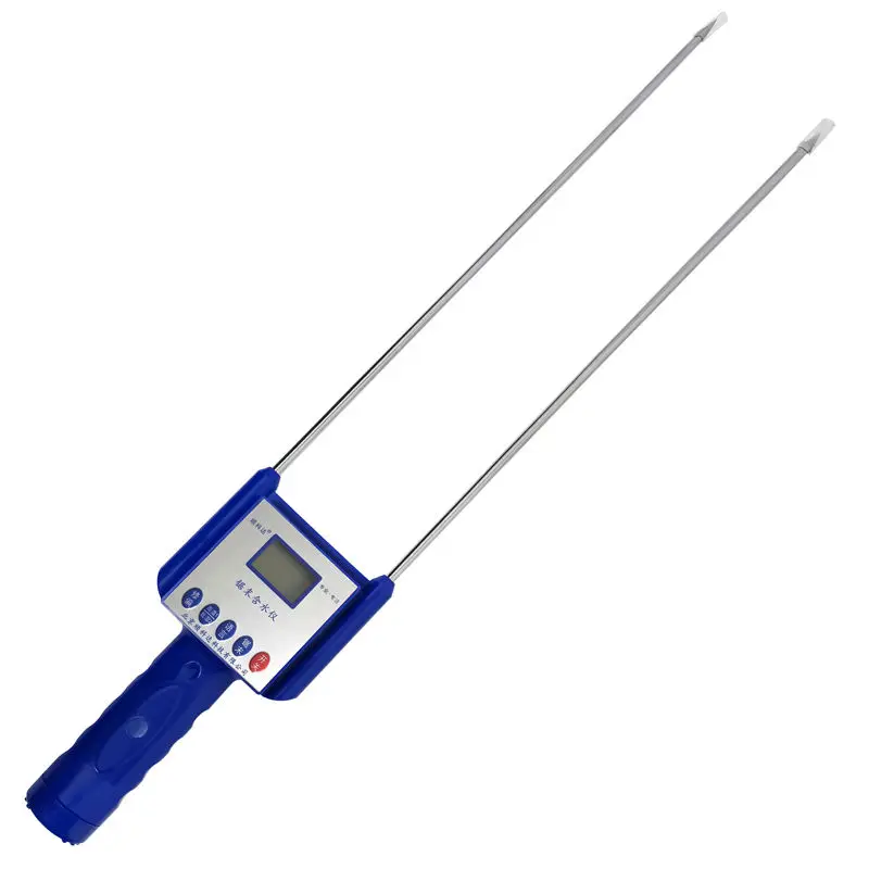 Medidor de Umidade de Serragem pó de Bambu e Madeira Umidade de Partículas Testador de Temperatura Medidor de Água