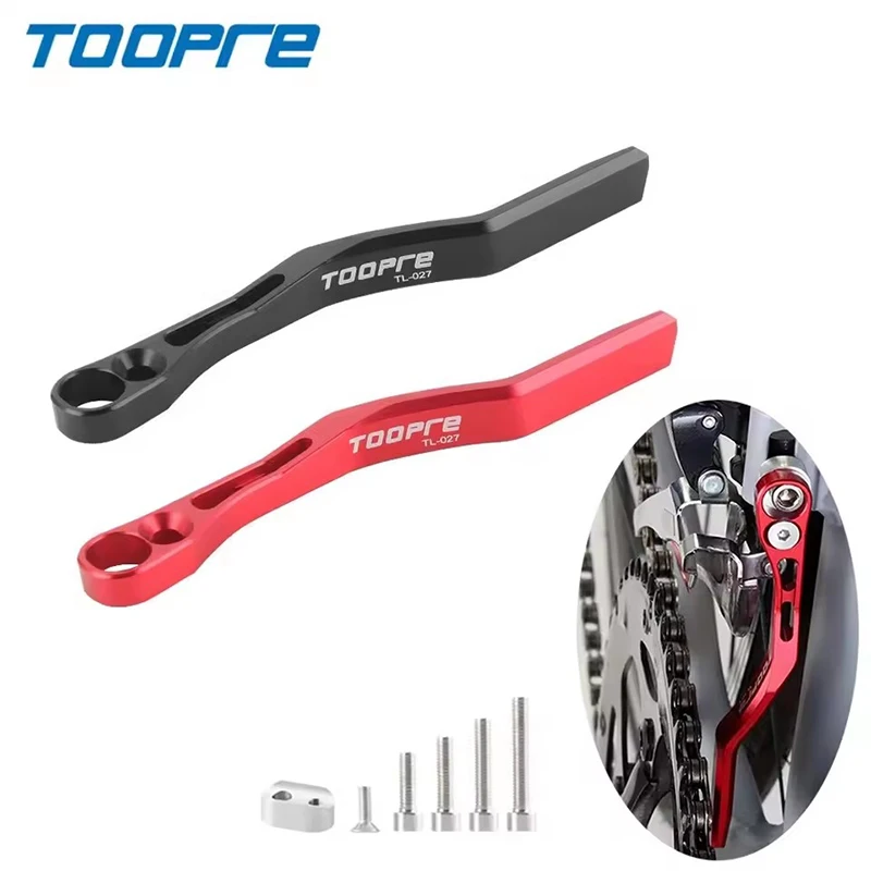TOOPRE Guide-chaîne de vélo de route en alliage d'aluminium, anti-chute, protection de chaîne, accessoires de vélo pour 34T-50T 36T-52T 39T-53T
