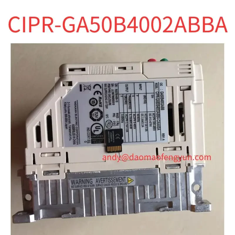 Second-hand Frequency converter CIPR-GA50B4002ABBA  0.75/0.4 kW, 380 V test OK