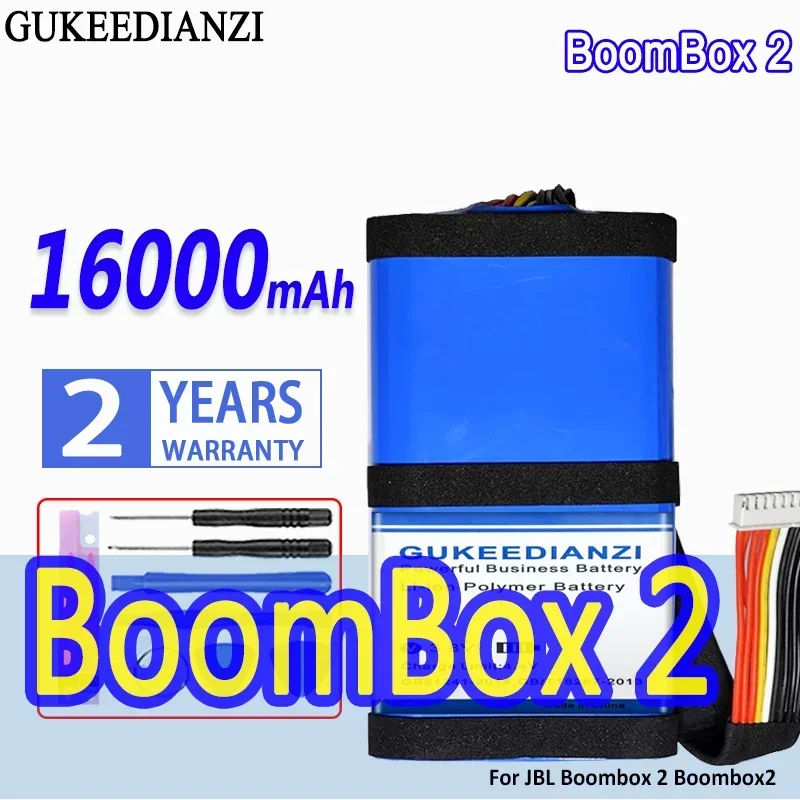 

High Capacity GUKEEDIANZI Battery BoomBox 2 16000mAh for JBL Boombox2 Digital Batteries