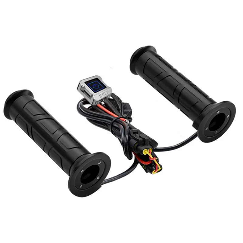 Better-Smart Temperature Control Hand Warmer Grip For Motorcycles, Adjustable Hot Grip Handle, Waterproof ATV Handlebar Heater view 2