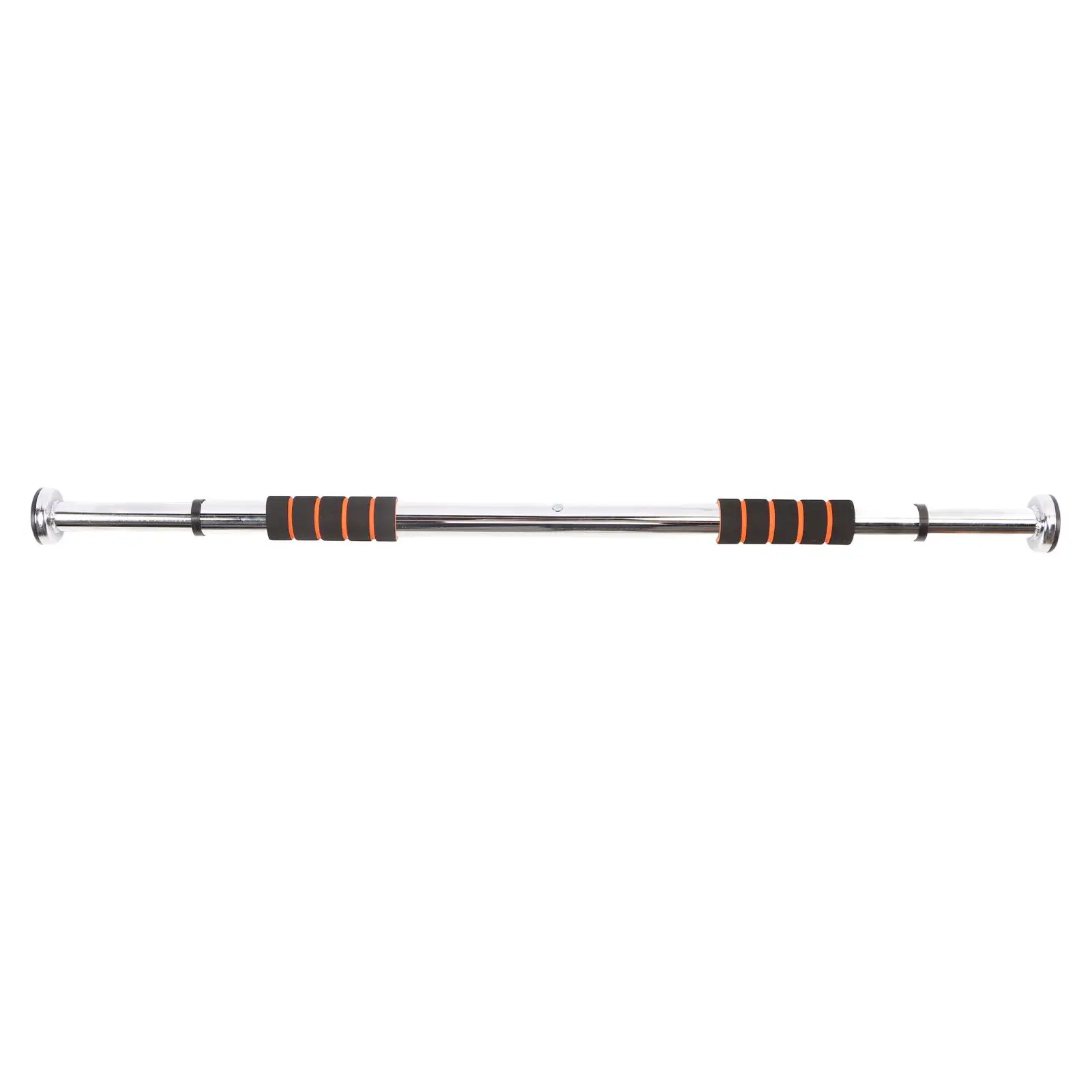 Heavy Duty Stainless Steel Pull Up Bar with Adjustable Doorway Mount Antislip Comfortable Grip for Gym