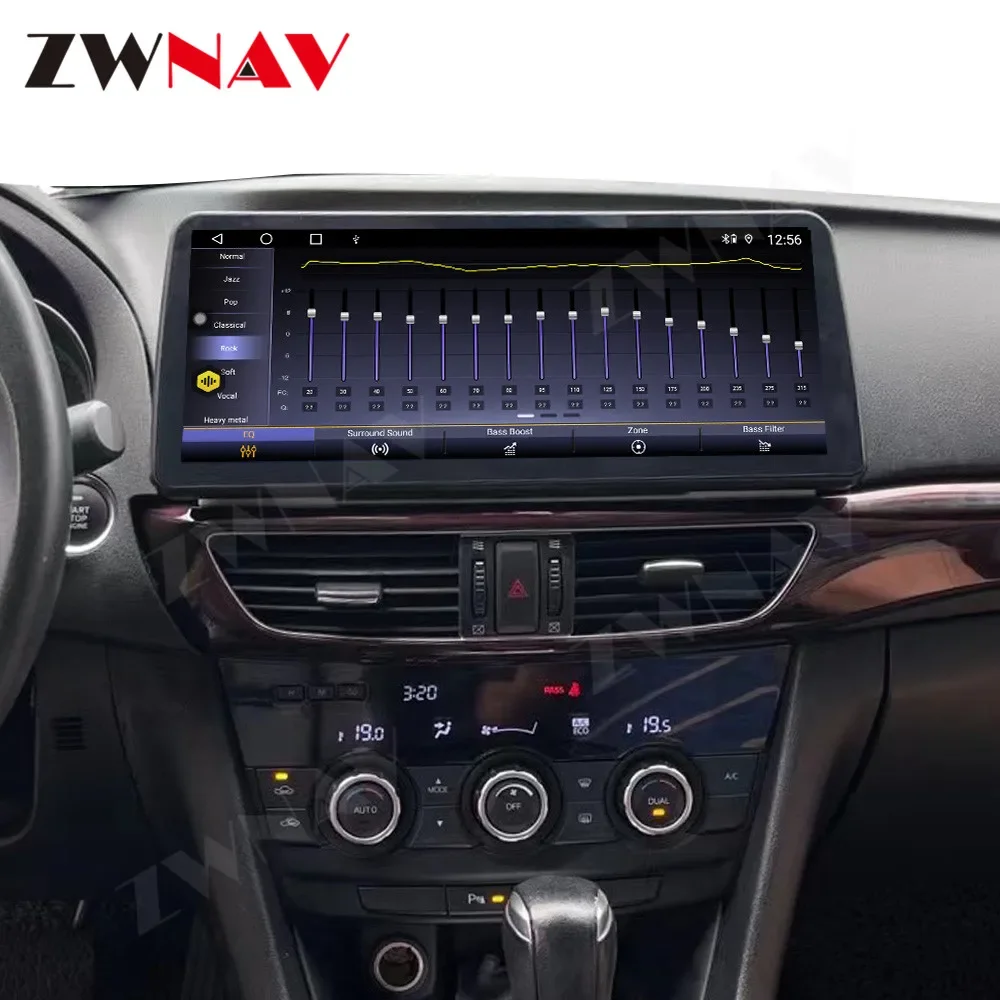 12.3 Inch Android 13 Car Stereo for Mazda CX-5 2005-2010 Wireless CarPlay GPS Navigation Touch Screen Radio Head Unit
