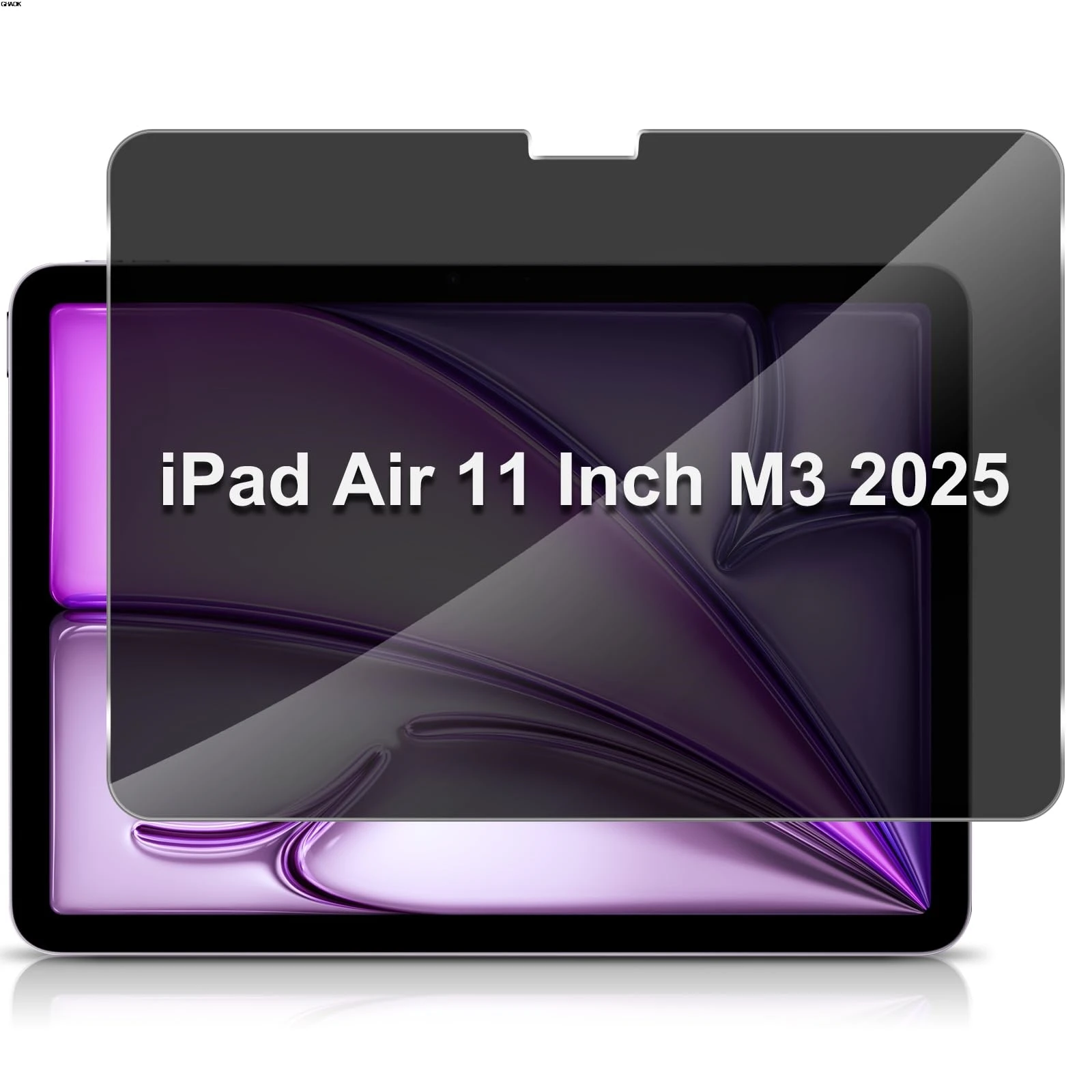 2 Way Privacy Anti-Spy Screen Protector for iPad Air 11/13 Inch M3 2025, Pro 11/13 2024 Anti-Blue Light Anti-Glare PET HD Film