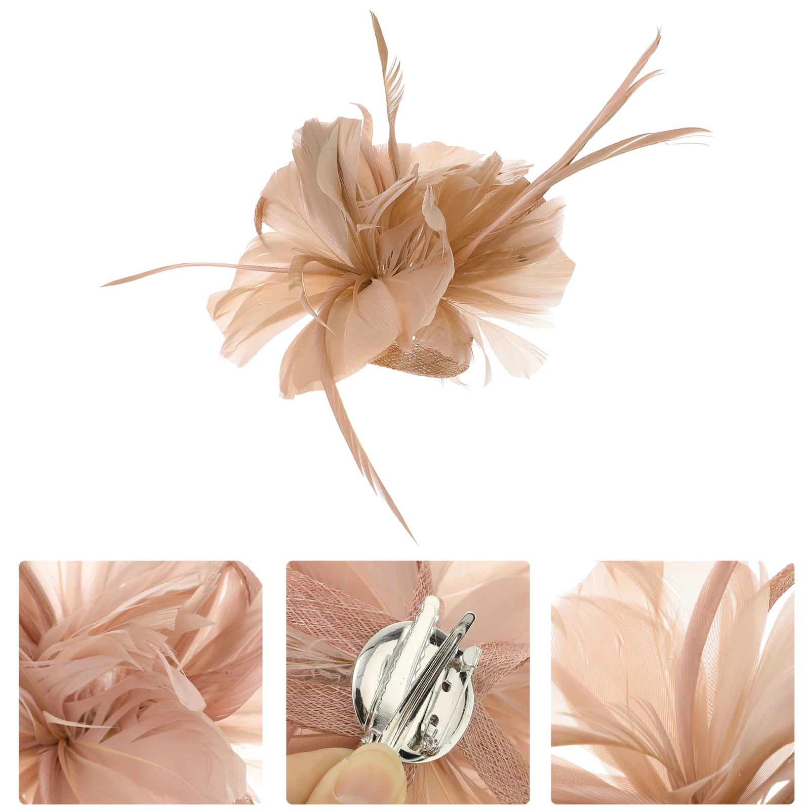 

Hair Clips Vintage Barrettes Pearl Pins for Women Bridal Bridesmaid Party Prom Accessories Elegant Durability One Size