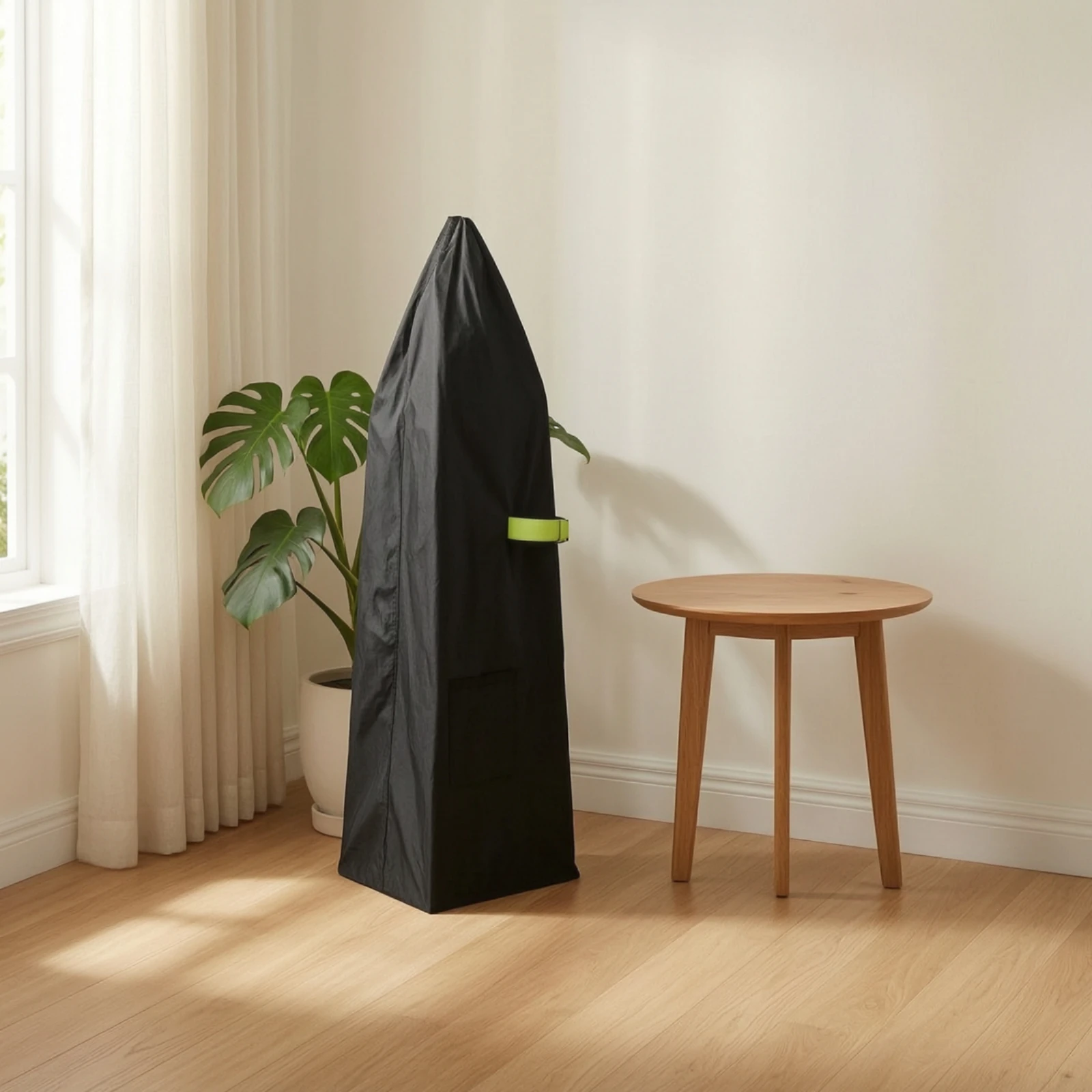 Vacuum Cleaner Protect Cover Drawstring Upright Vacuum Cover Tear-Resistant Breathable for Closet
