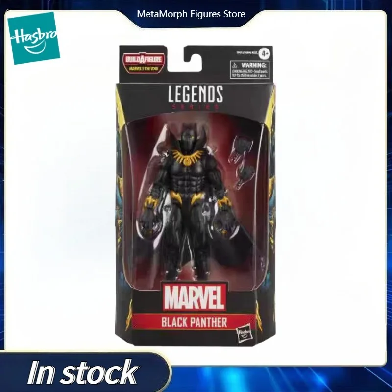 

Original Hasbro Marvel Legends Series BLACK PANTHER Anime Figure Toy Collection Model