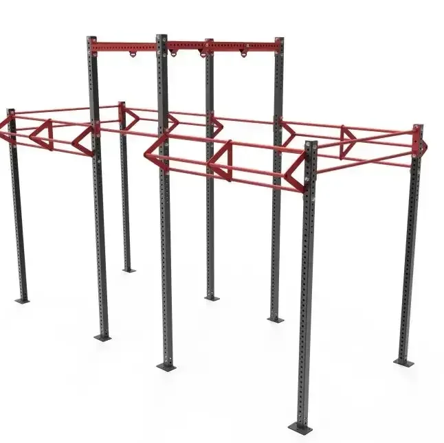 Outdoor Sport Gym Fitness Equipment Park Exercise Sets Cross Fitness Rack Rig