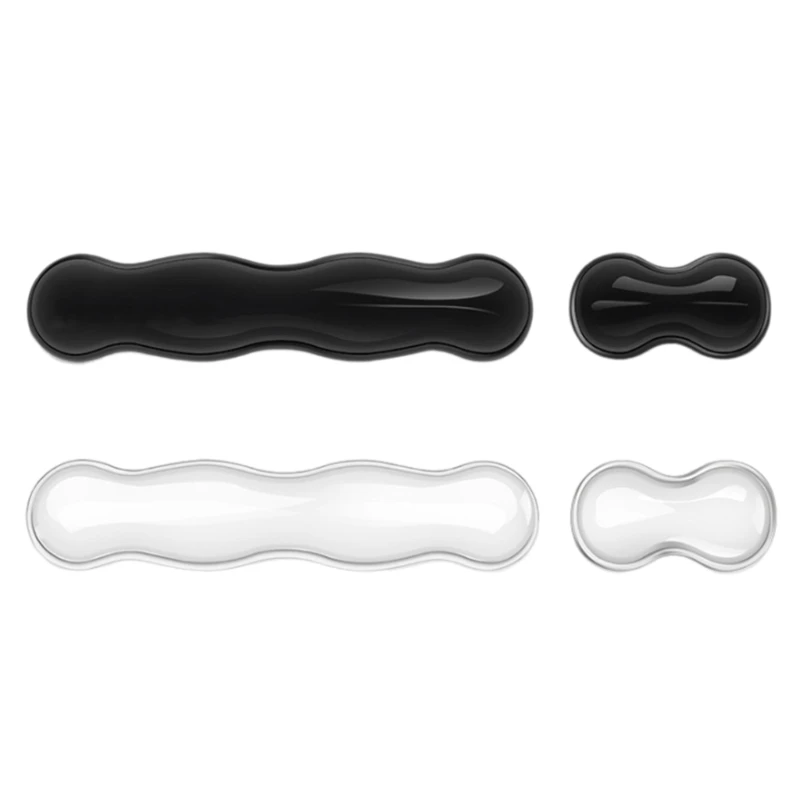 

Gaming Wrist Support Wrist Rest Pair for Keyboard and Mouse Ergonomic Silicone