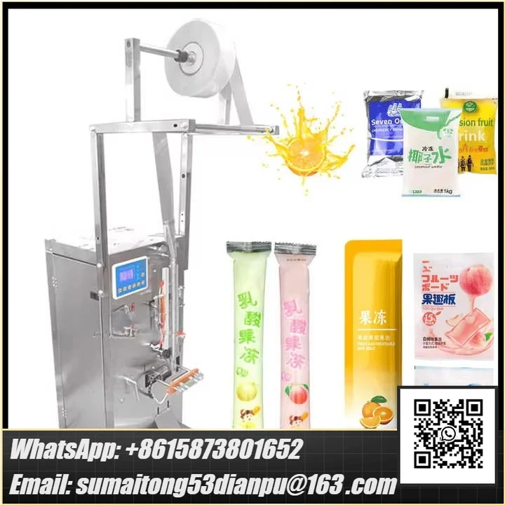 Automatic Ice Lolly Ice Pop Popsicle Stick Making Machine Fruit Juice  Filling and Sealing Packaging Packing Machine