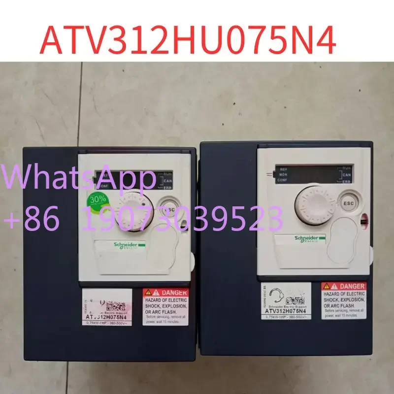 

Second-hand ATV312HU075N4 0.75KW frequency converter