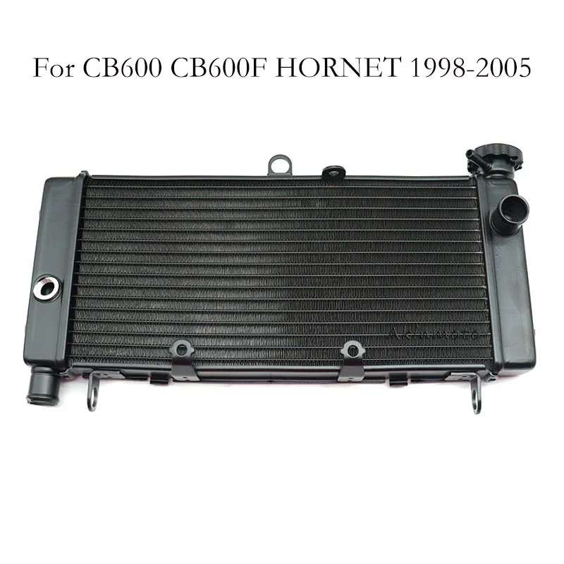 Motorcycle Engine Radiator Water Cooling System For Honda CB600 CB 600 CB600F 600F HORNET 1998-2005 2004 2003 2002 Water Tank