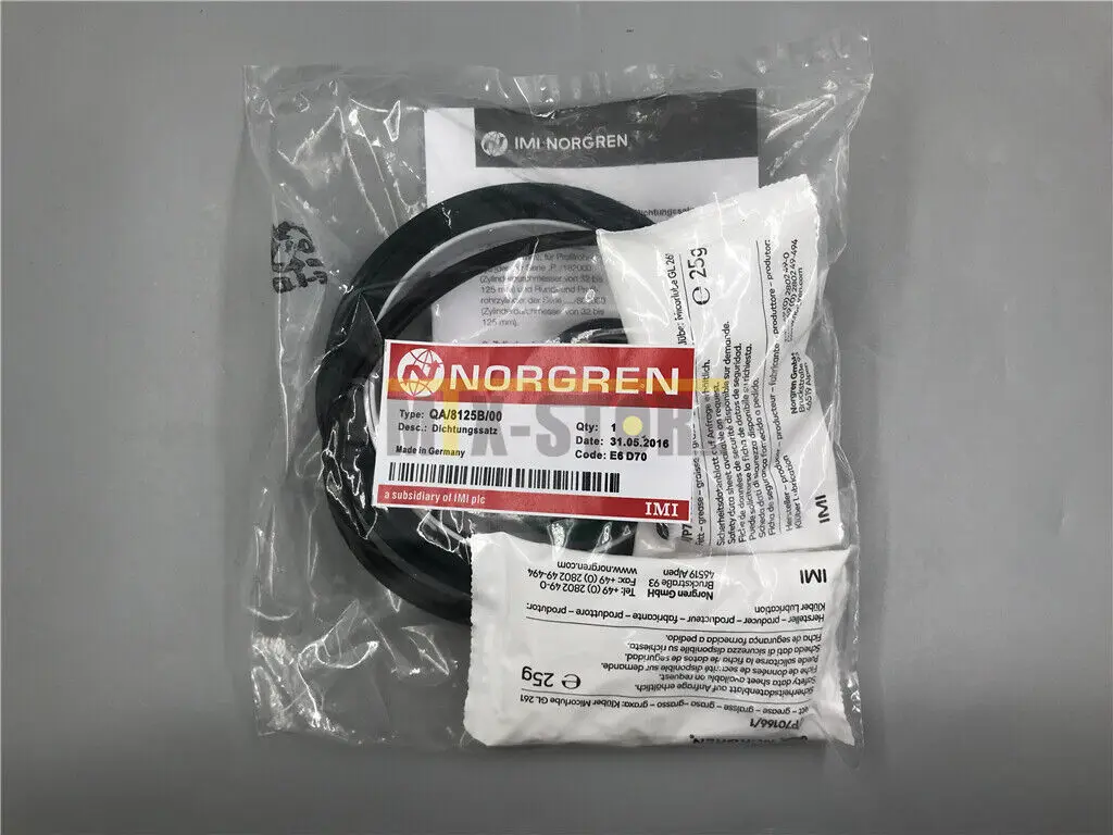 

1pcs Brand new ones NORGREN Cylinder Service Kit QA/8125B/00 QA/8125/00