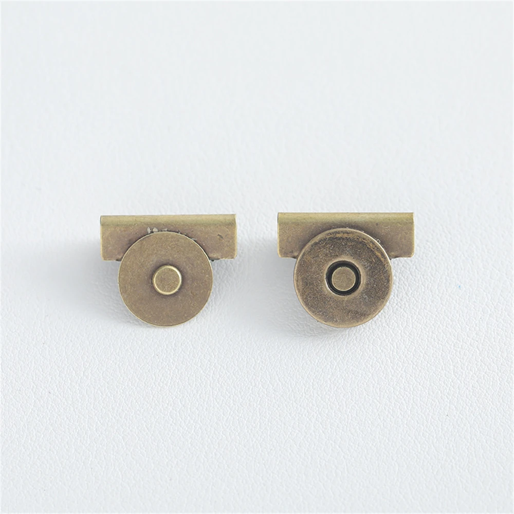 Invisible Button Gold Concealed Magnet Buckle Silver Magnetic Button For Accessories Bag Clothes