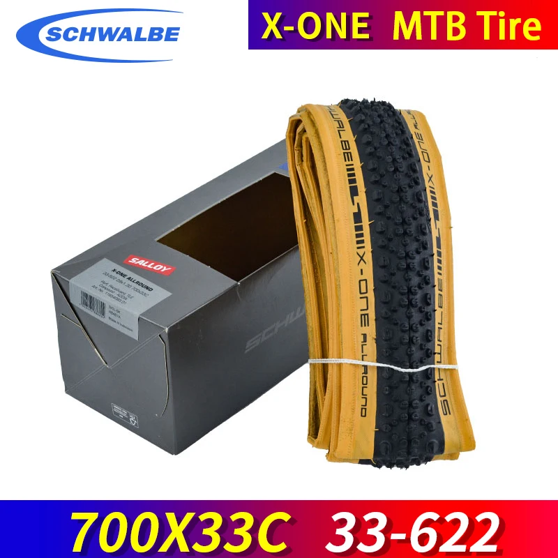 Schwalbe X-ONE ALLROUND 700x33C Road Bike Tire Tubeless 28x1.30 33