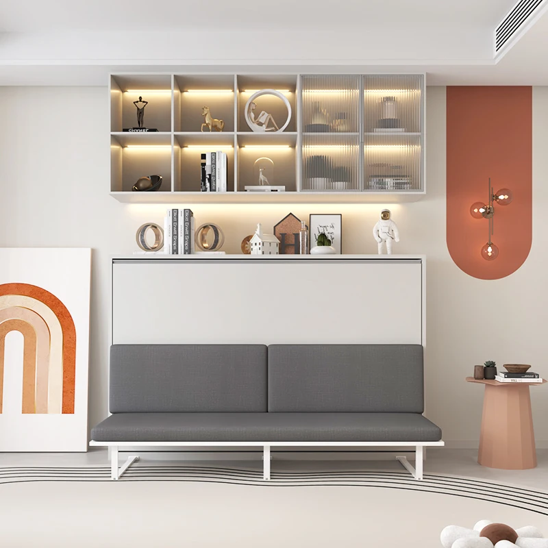 أريكة سرير قابلة للطي، قسم سرير غير مرئي قابل للطي، جدار ميرفي متعدد الوظائف مخفي