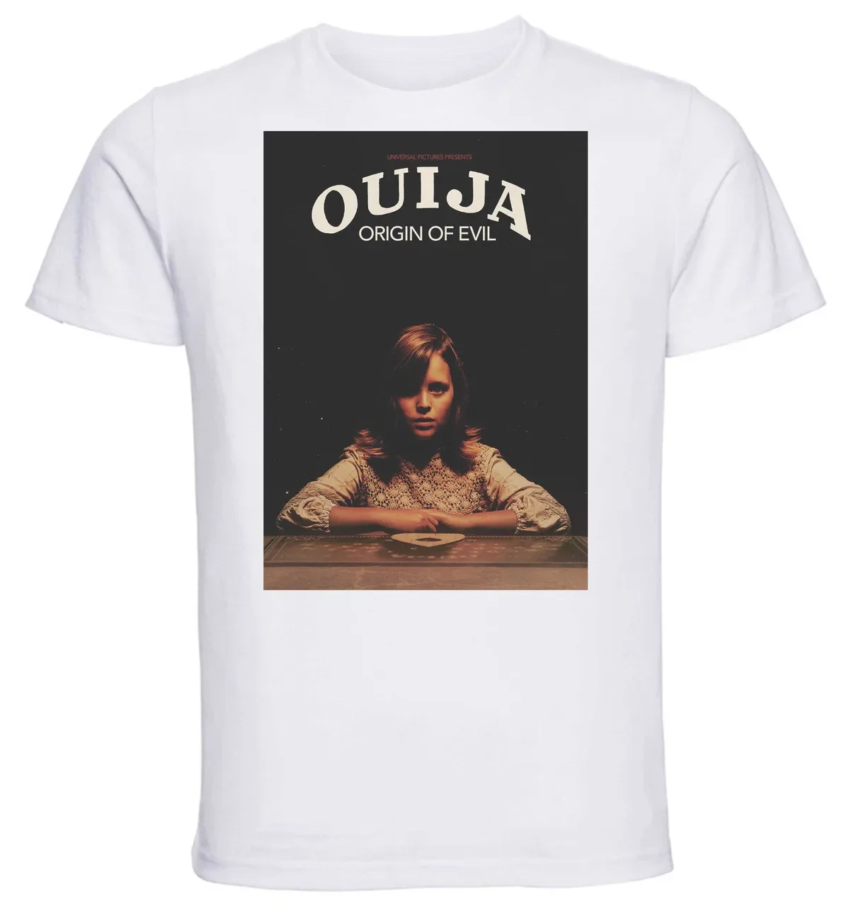 T-shirt Unisex - White - Ouija Playbill Variant