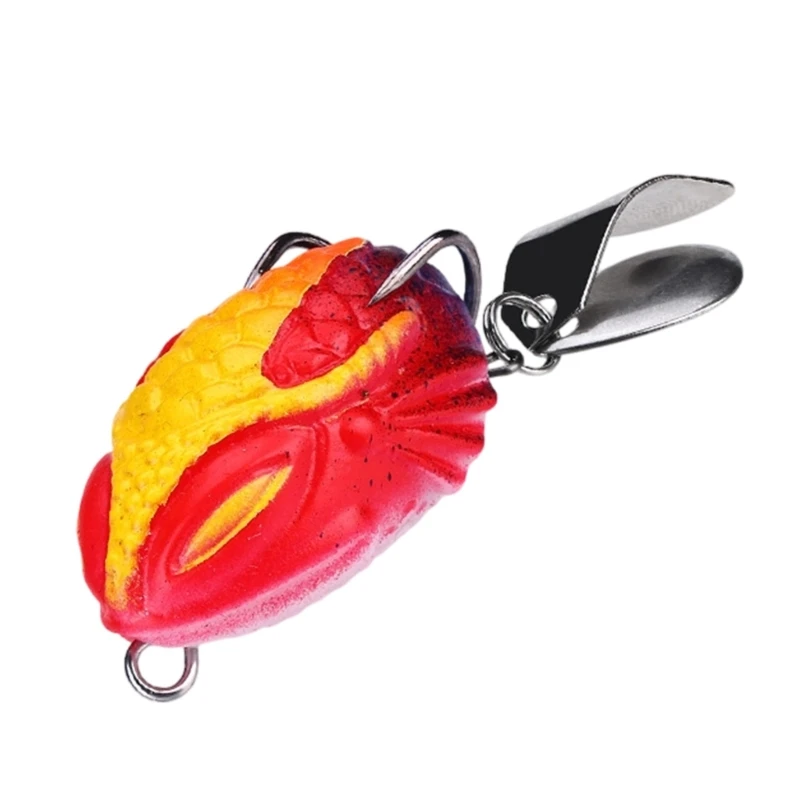 Realistic Floating Frogs Lures With Swimming Action Simulated Thunder Frogs Road Runners Baits For Freshwaters Fishing 4XBB