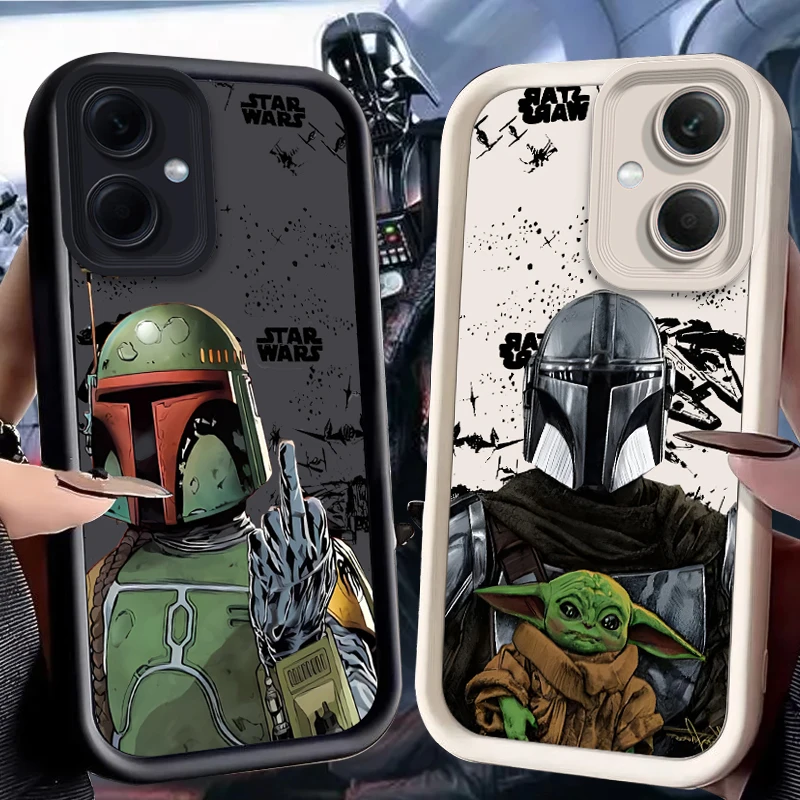 Cool Star Wars Case for Xiaomi Redmi Note 13 12 Pro Plus 4G 5G 13C 12C Turbo 11 11S 10 10S 9 10A 10C 9C A2 A1 Shockproof Cover