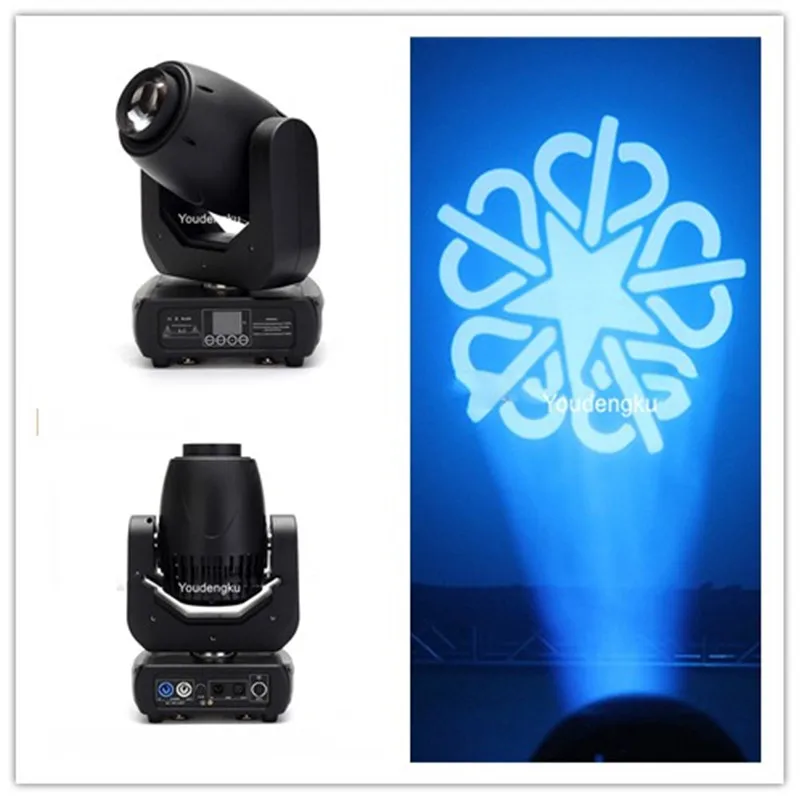 

2pcs lyre dmx beam Gobo 150w LED Spot Moving Head wedding party Stage Dj Light