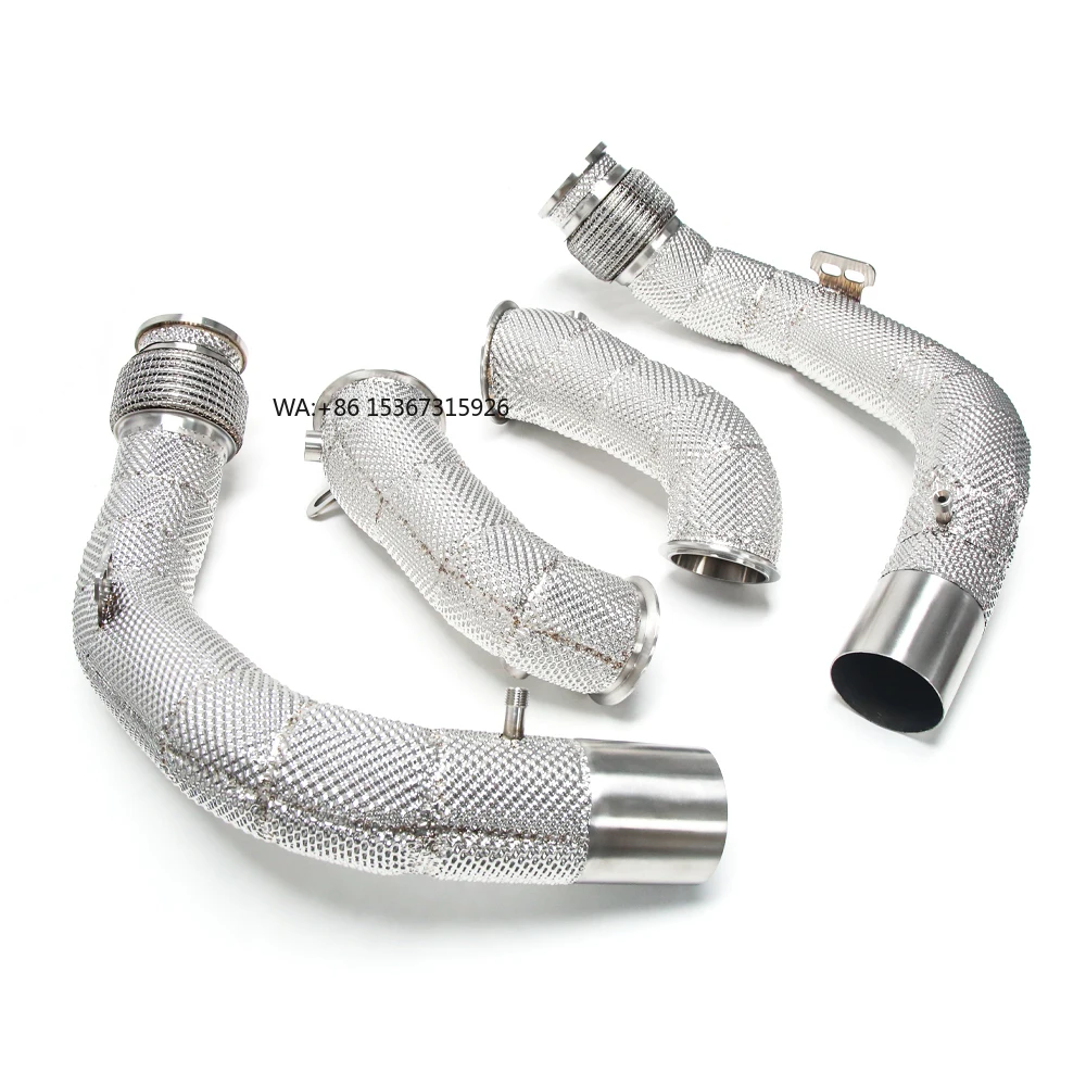 

M5 F90 M8 F91 F92 F93 S63 Competition Models Fatboy Racing Downpipe Exhaust