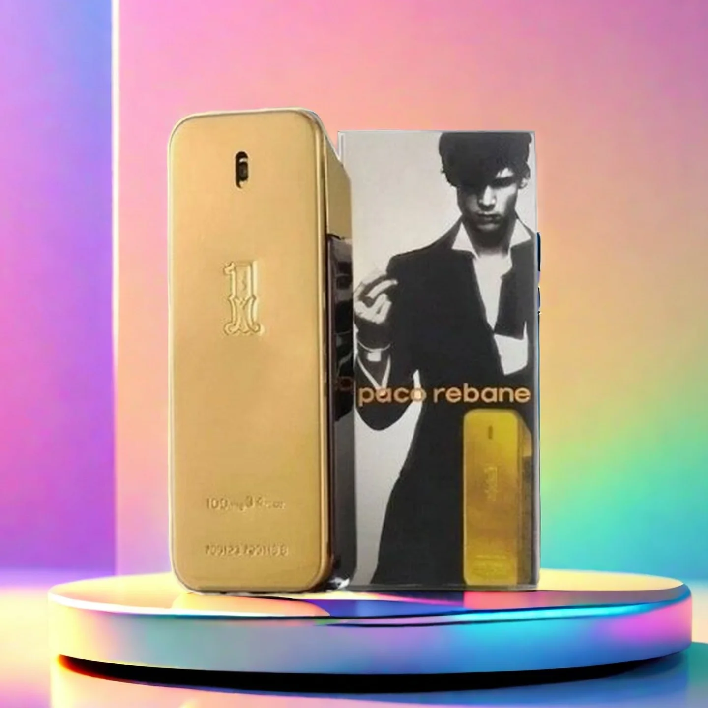 Colonia Paco Rabanne 1 Million para Hombre - Perfume Duradero de Larga Duración para Hombres, Aroma Irresistible para Atraer Mujeres (Recargable)