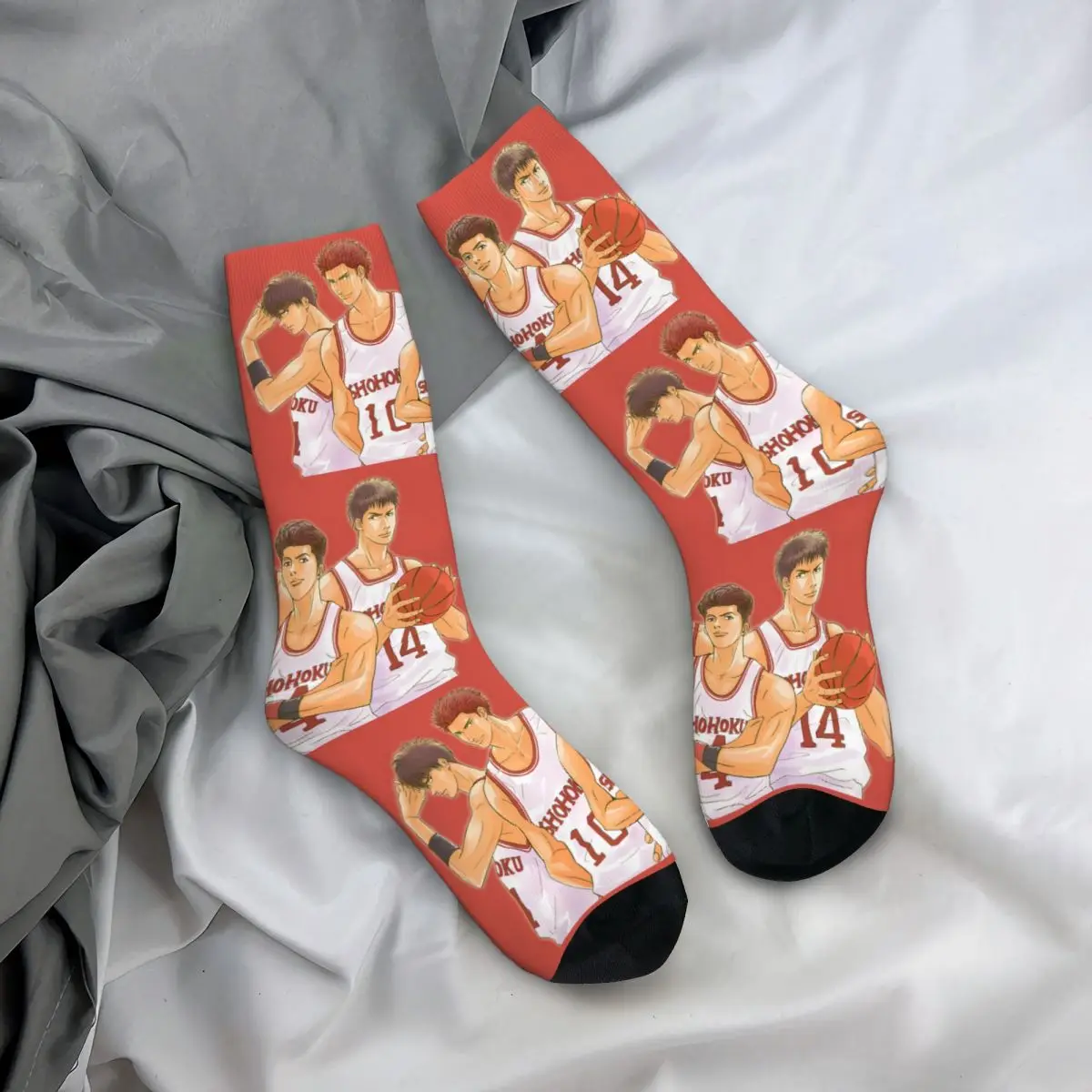 SLAM DUNK Unisex Winter Socks Warm Happy Socks Street Style Crazy Sock